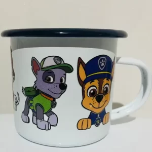 Lechero de Acero Enlozado 200 ml – Diseño Paw Patrol
