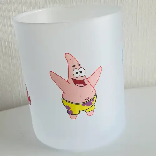 Tazón Glass Empavonado 320 ml – Diseño Bob Esponja - Imagen 3
