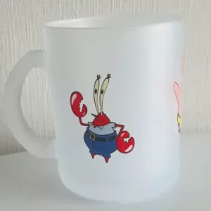 Tazón Glass Empavonado 320 ml – Diseño Bob Esponja