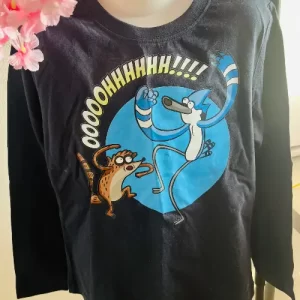 Polera Azul Manga Larga Niño – Talla 4 – Algodón Suave
