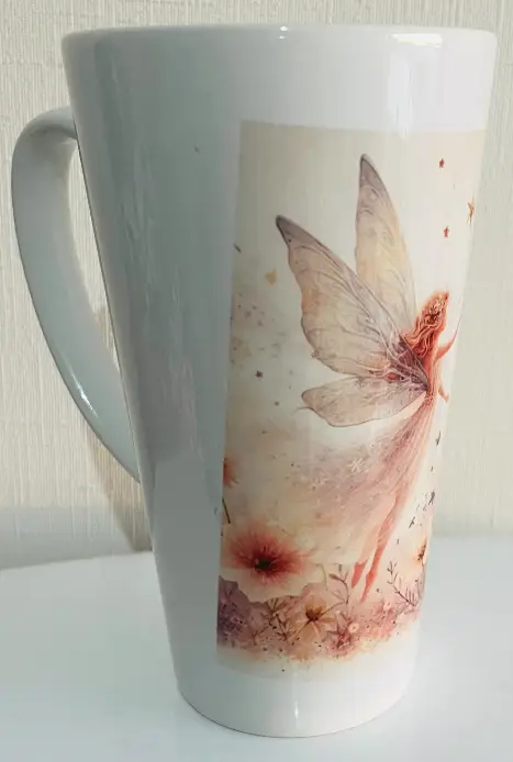 Tazón de Cerámica cónico de 500 ml – Diseño Hadas! - Imagen 2