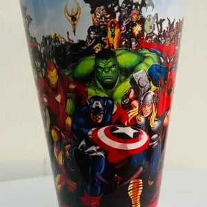 Tazón de Cerámica cónico de 500 ml – Diseño Superhéroes Avengers!
